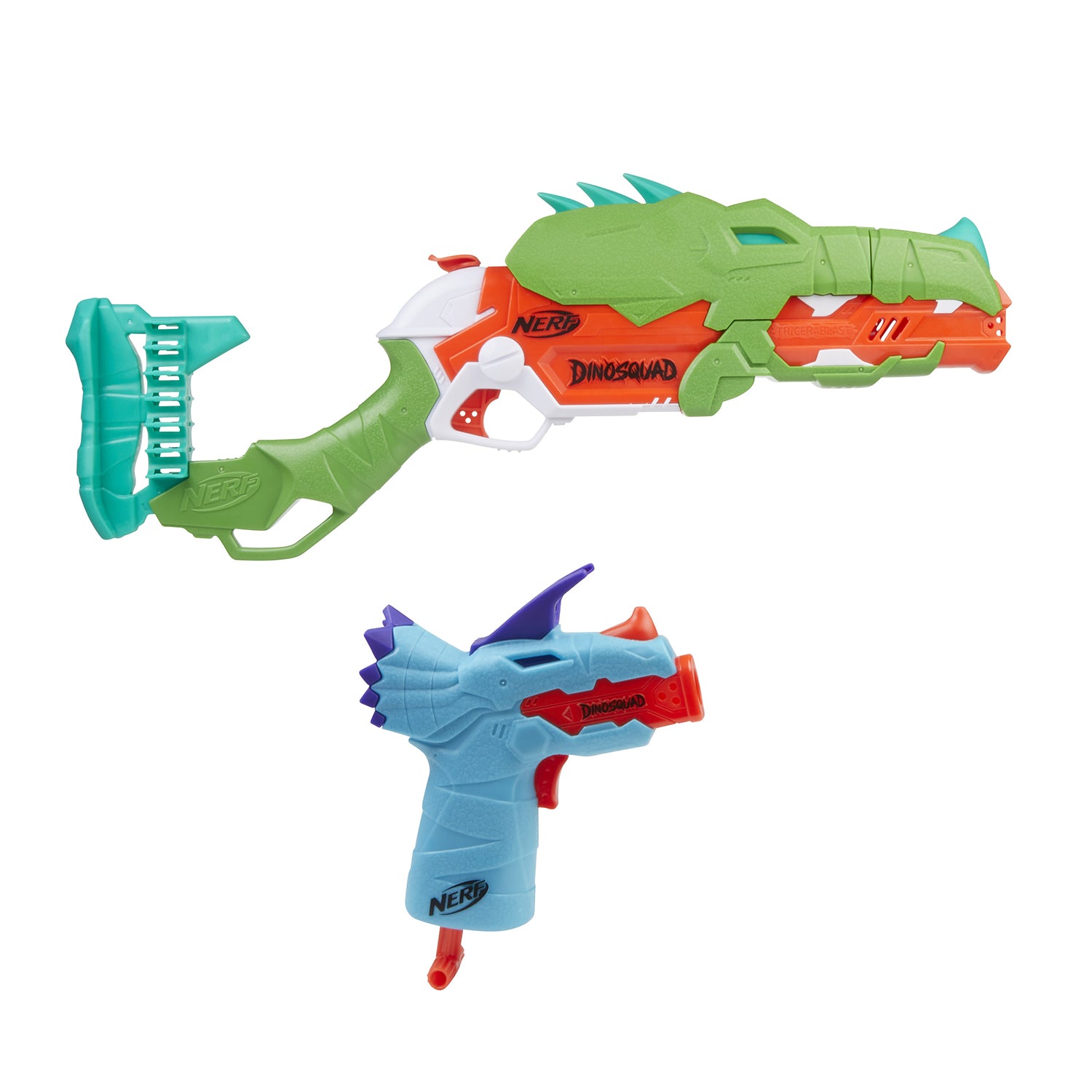 HASBRO - Nerf DinoSquad Combo Pack - Blaster Dinosauri con 15 Dardi